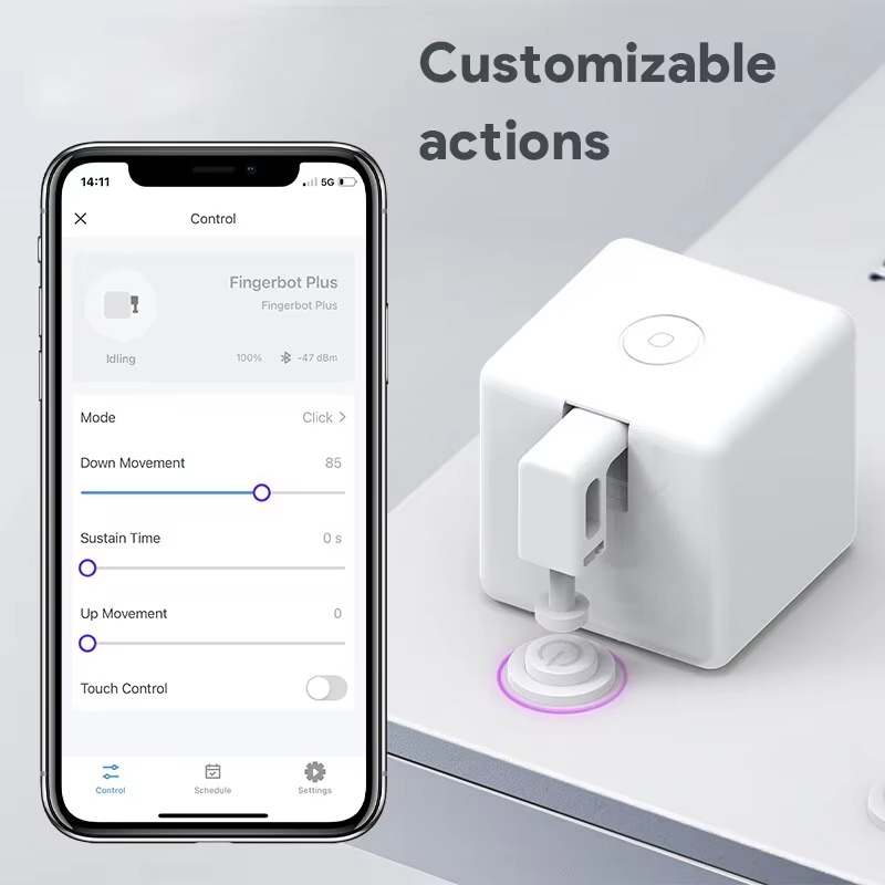 Wireless Smart Button Controller for Home Automation