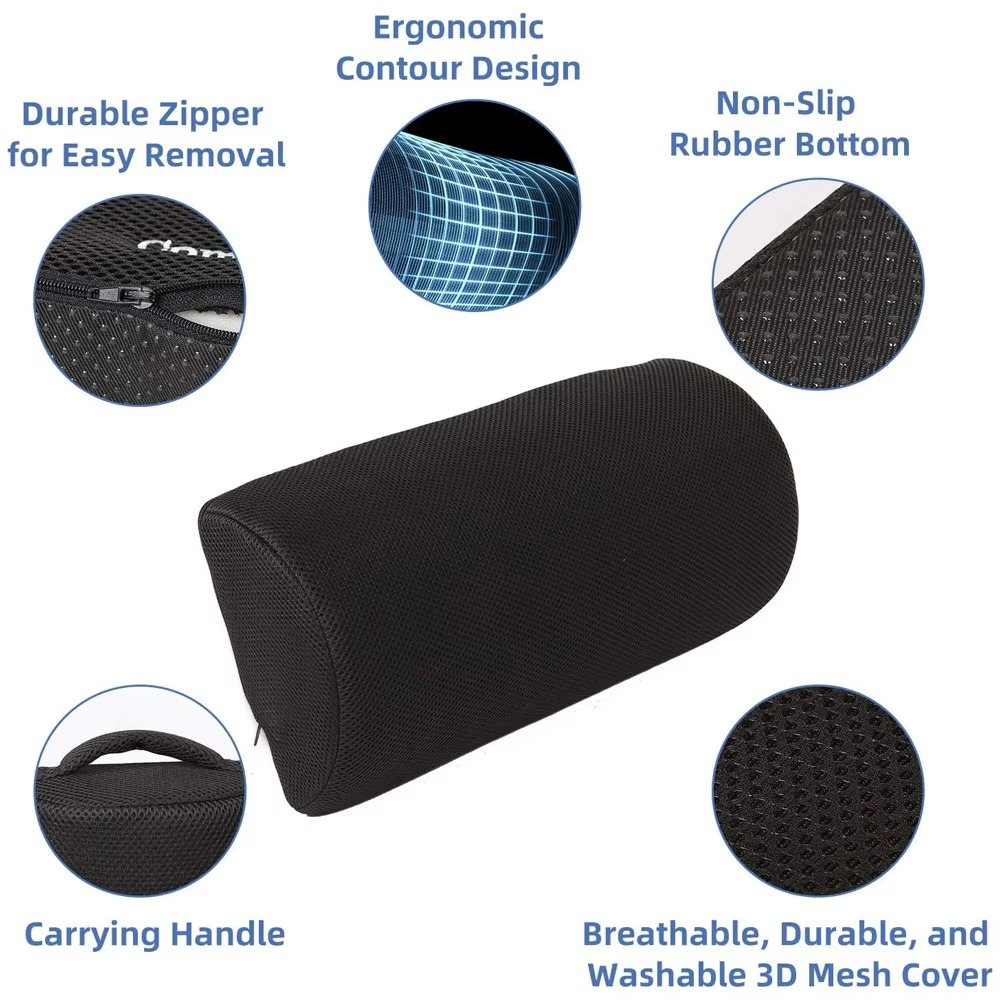 Comfortable Desk Foot Rest Pillow for Office Use