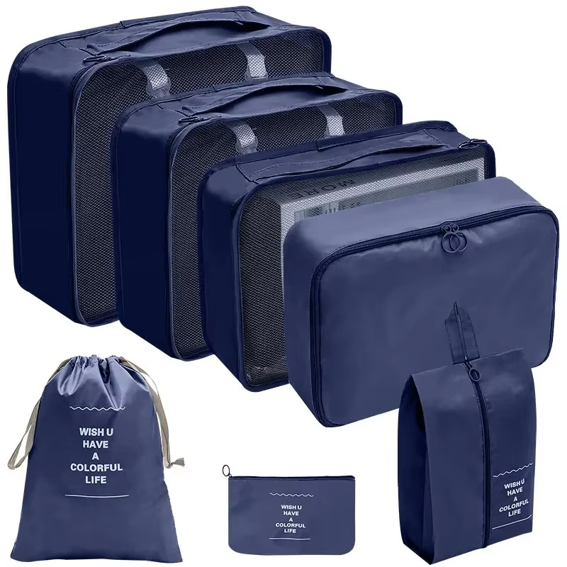 Compact Packing Cubes for Travel and Closet Organization
