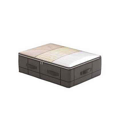 Sturdy Collapsible Underbed Storage Container with See Through Window
