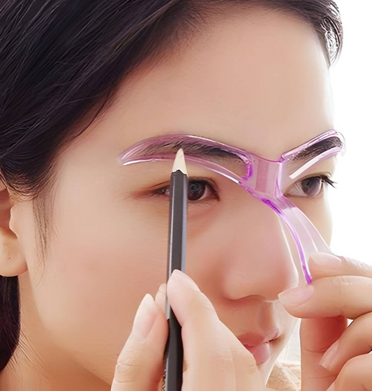 Easy Brow Shaping Template - Hehif