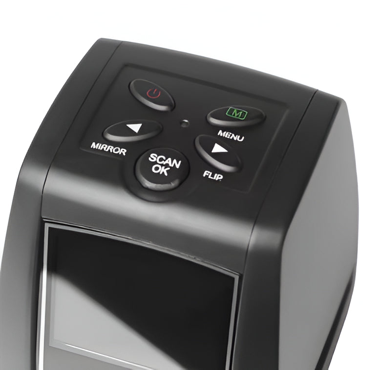 Portable Photo Scanner with LCD Screen and Memory Card Slot