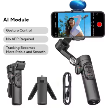 Portable Phone Steady Cam With 3 Axis Stabilizer
