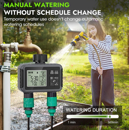 Programmable Water Timer with Digital LCD Screen