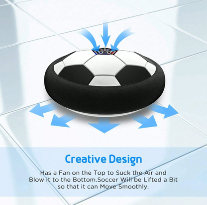 Fun Glow Floating Football for Boys – Indoor LED Ball