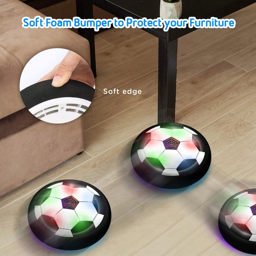 Fun Glow Floating Football for Boys – Indoor LED Ball