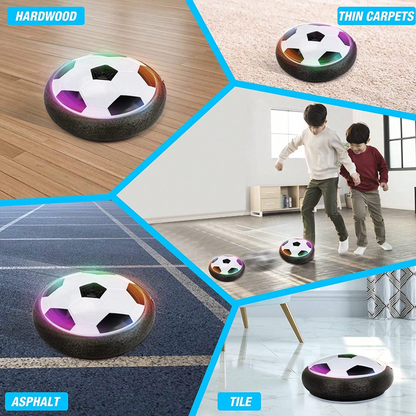 Fun Glow Floating Football for Boys – Indoor LED Ball