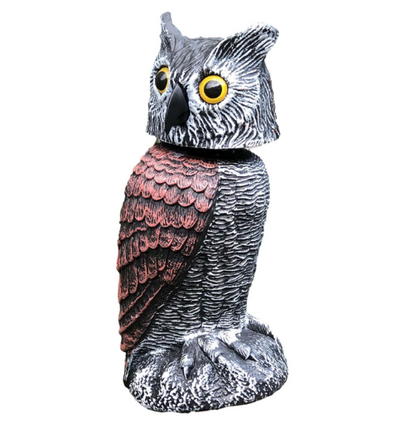 Effective 2-Pack Owl Scarecrow with Spinning Head