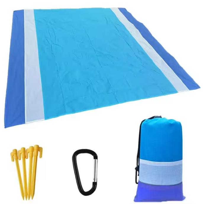 Large Water Resistant Beach Mat for 1-7 People