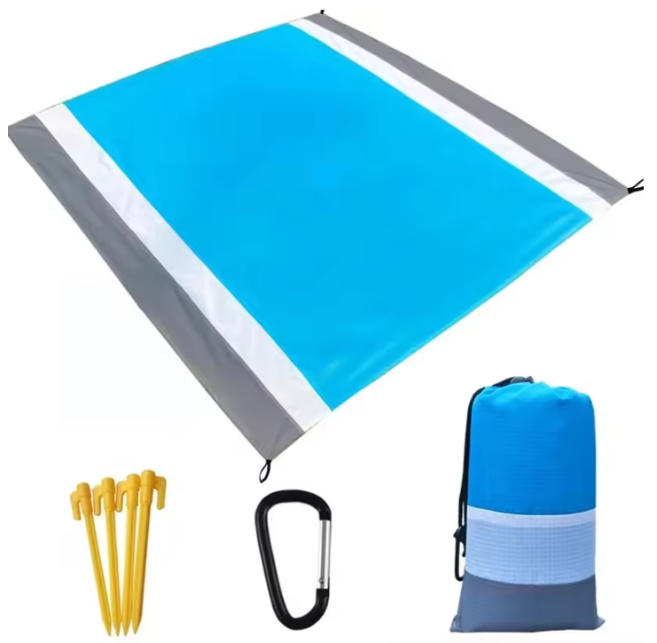 Large Water Resistant Beach Mat for 1-7 People