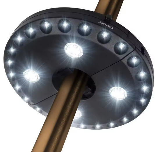 Bright Outdoor Umbrella String Lights with 3 Modes - Hehif