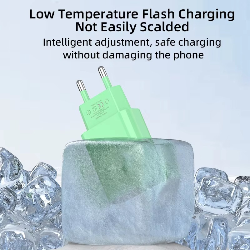 Compact Fast USB Wall Charger 5V 2A Phone Adapter