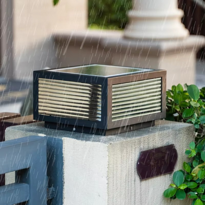 Bright Outdoor LED Solar Powered Light Fixture