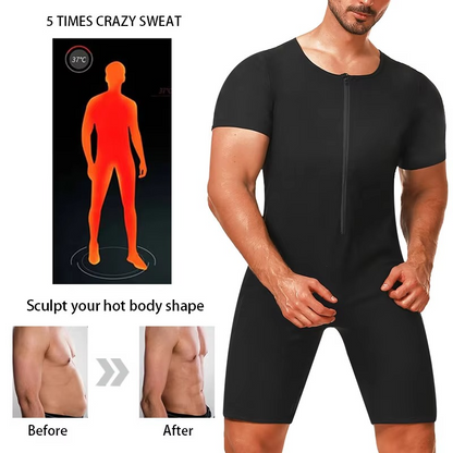 Men's Thermal Sauna Training Sweat Suit for Weight Loss