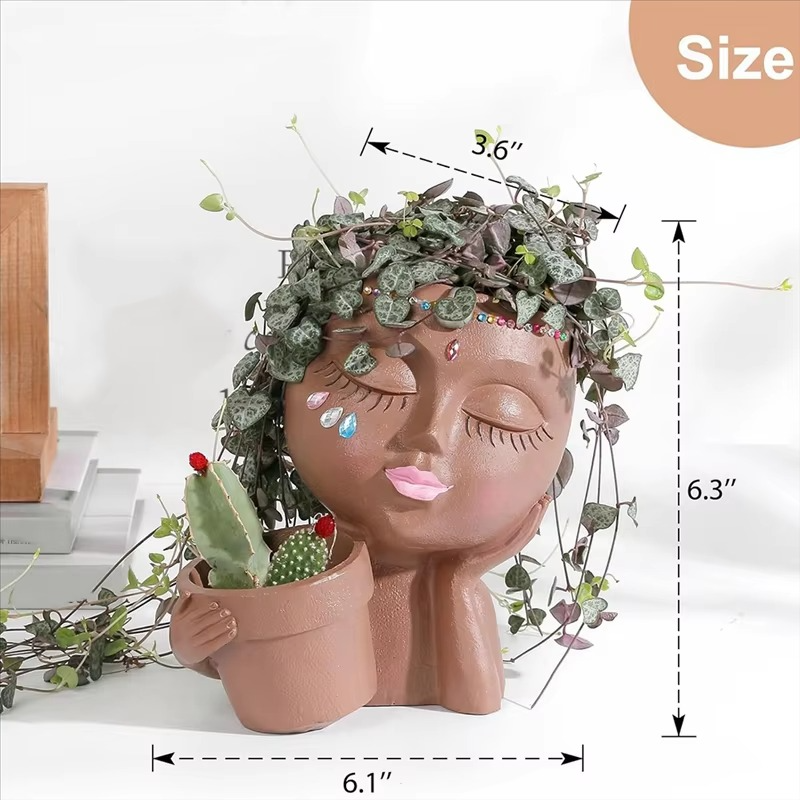 Stylish Double Sided Planter Pots for Home and Garden