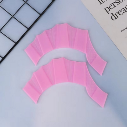 Soft Silicone Swimming Paddles for Adults and Kids