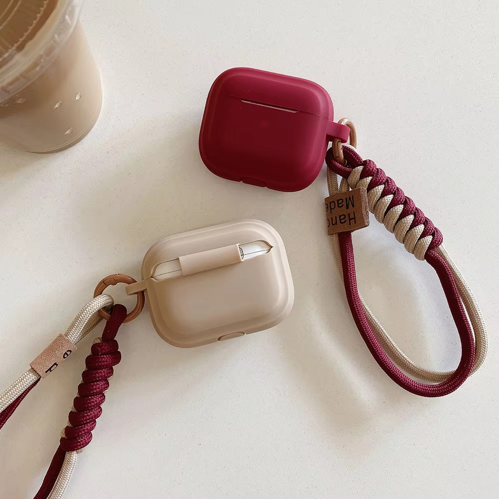 Durable AirPods Cover with Wrist Strap