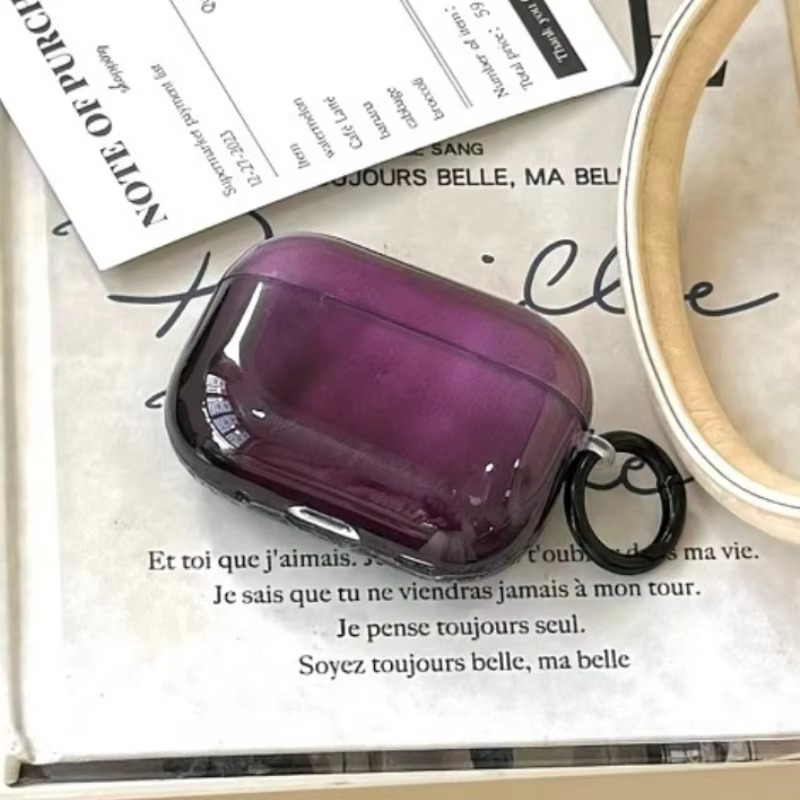 Vintage Purple Shockproof AirPods Cover