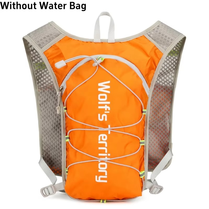Lightweight Water Backpack With Reflective Panels And Ventilated Mesh