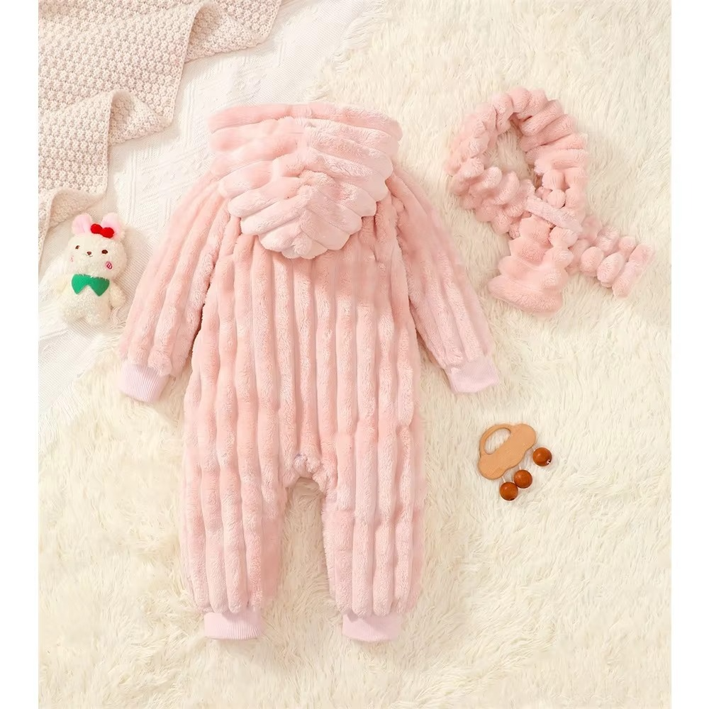 Adorable Baby Girls Long Sleeve Pajama Set