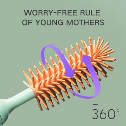 Baby Bottle Cleaner Brush Set for Newborns