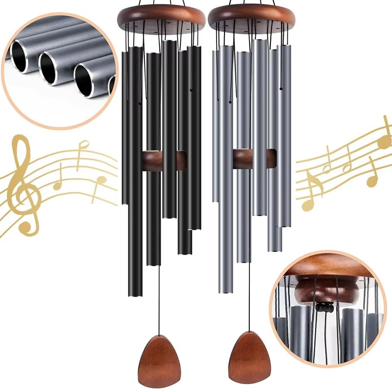 Beautiful Outdoor Metal Wind Chimes - Hehif