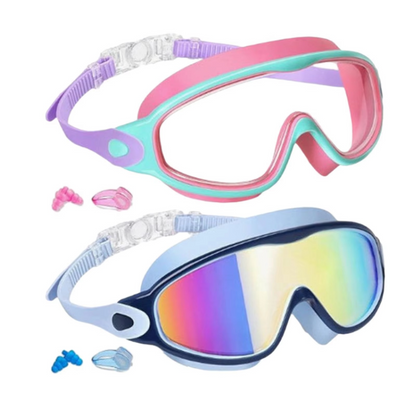 Kids Swim Goggles - Leak Proof Youth Swimming Mask