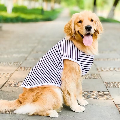 Comfortable Dog Summer Tee for Big Breeds