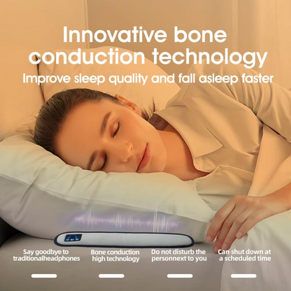 Compact Wireless Sleep Speaker with Soft Stereo Sound