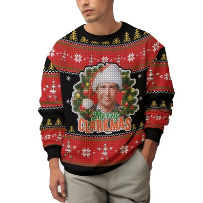 Fun Holiday 3D Graphic Sweater for Men and Women