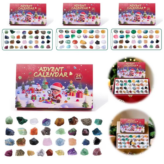 Fun Countdown Calendar 24 Days Kids Sparkle Collection - Hehif