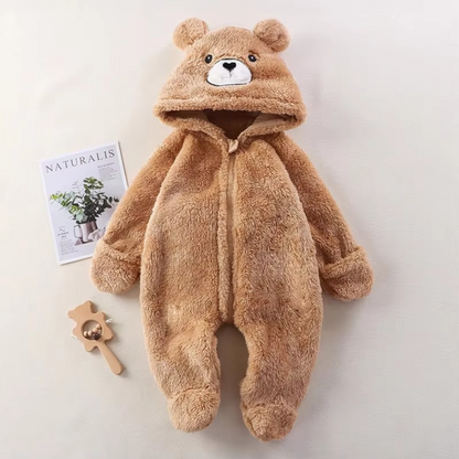 Warm Cute Baby Onesie for Cold Weather