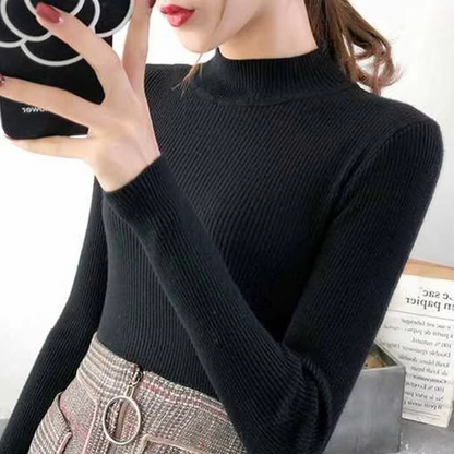 Classic Fit Crew Neck Winter Sweater