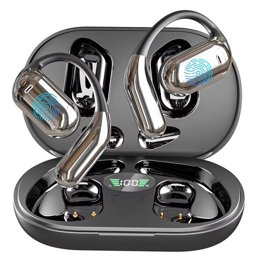 Wireless AI Translation Earbuds with Noise Canceling Mic - Hehif