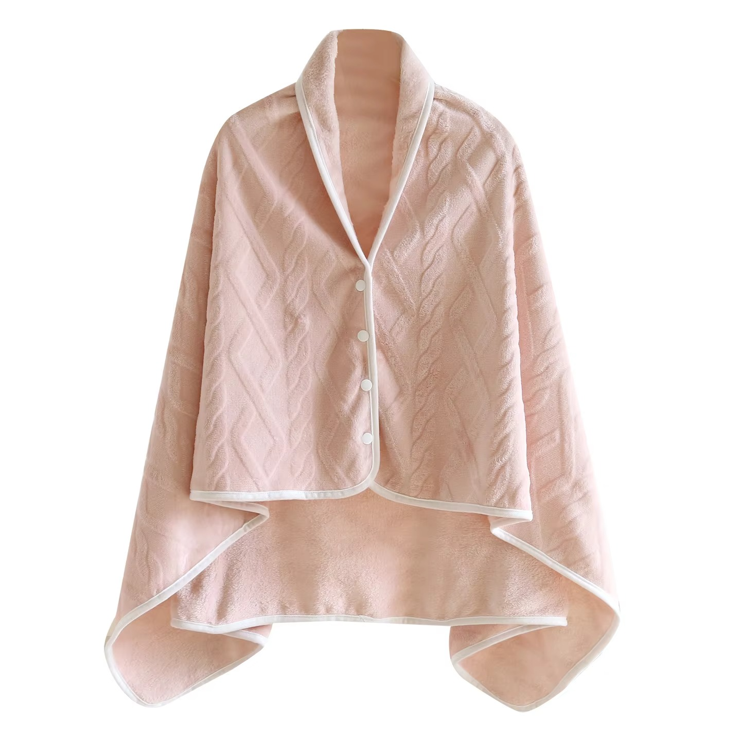 Soft Plush Shawl Blanket for Winter Warmth - Hehif