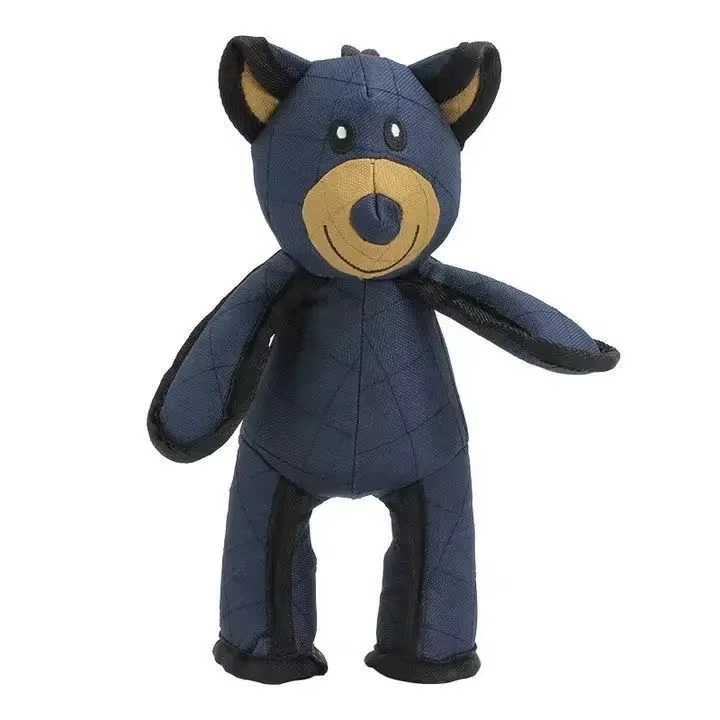 Durable Rubber Bear Dog Toy for All Breeds