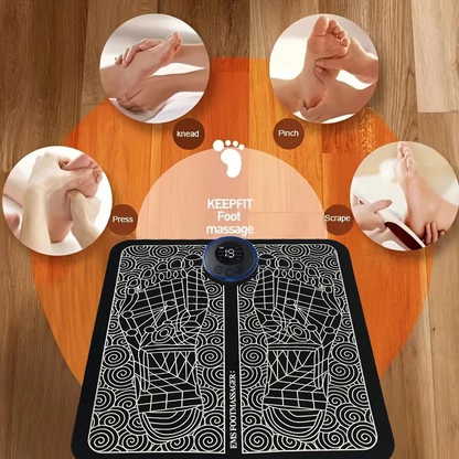 Heated Foot Massage Mat for Pain Relief