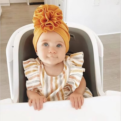 Cute Floral Baby Headband Hat