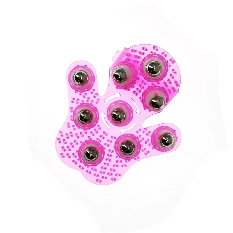 Gentle Exfoliating Massage Glove for Sore Muscles Relief