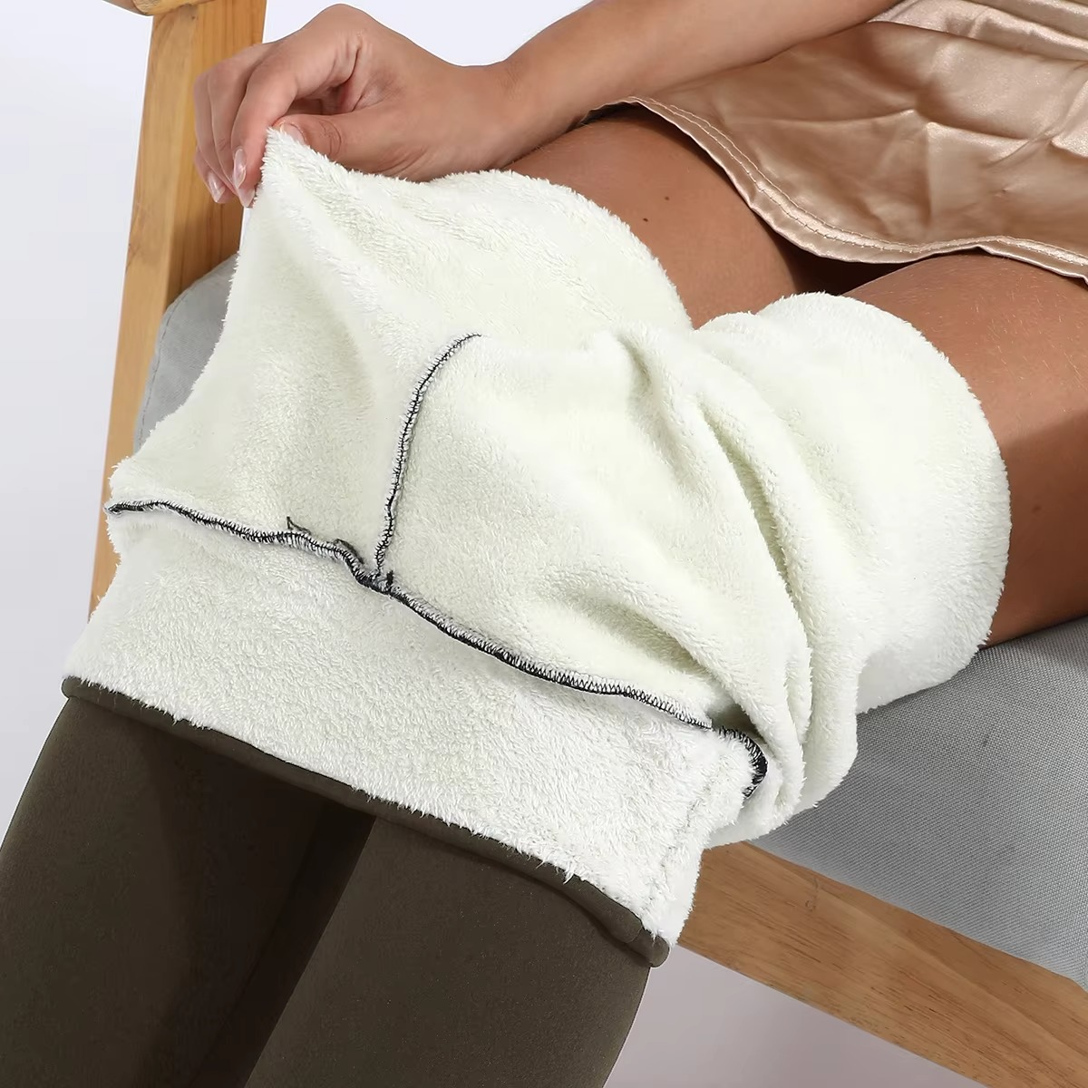Luxurious Soft High Waisted Velvet Leggings