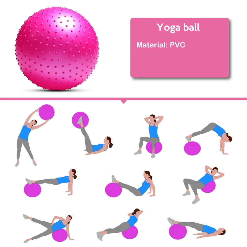 Durable Fitness Ball for Home Workout and Core Training
