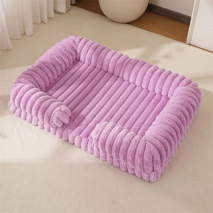 Comfortable Pet Memory Foam Dog Bed with Washable Cover