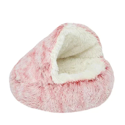 Soft Pet Hideaway Bed for Dogs and Cats
