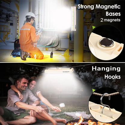 Bright 16-Inch LED Work Lamp with Long Lasting Battery
