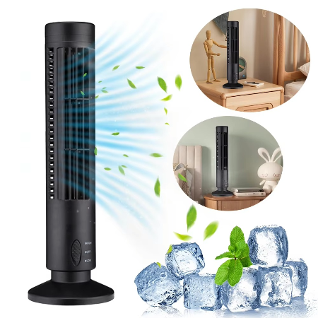 Portable Slim LED Fan Cooler