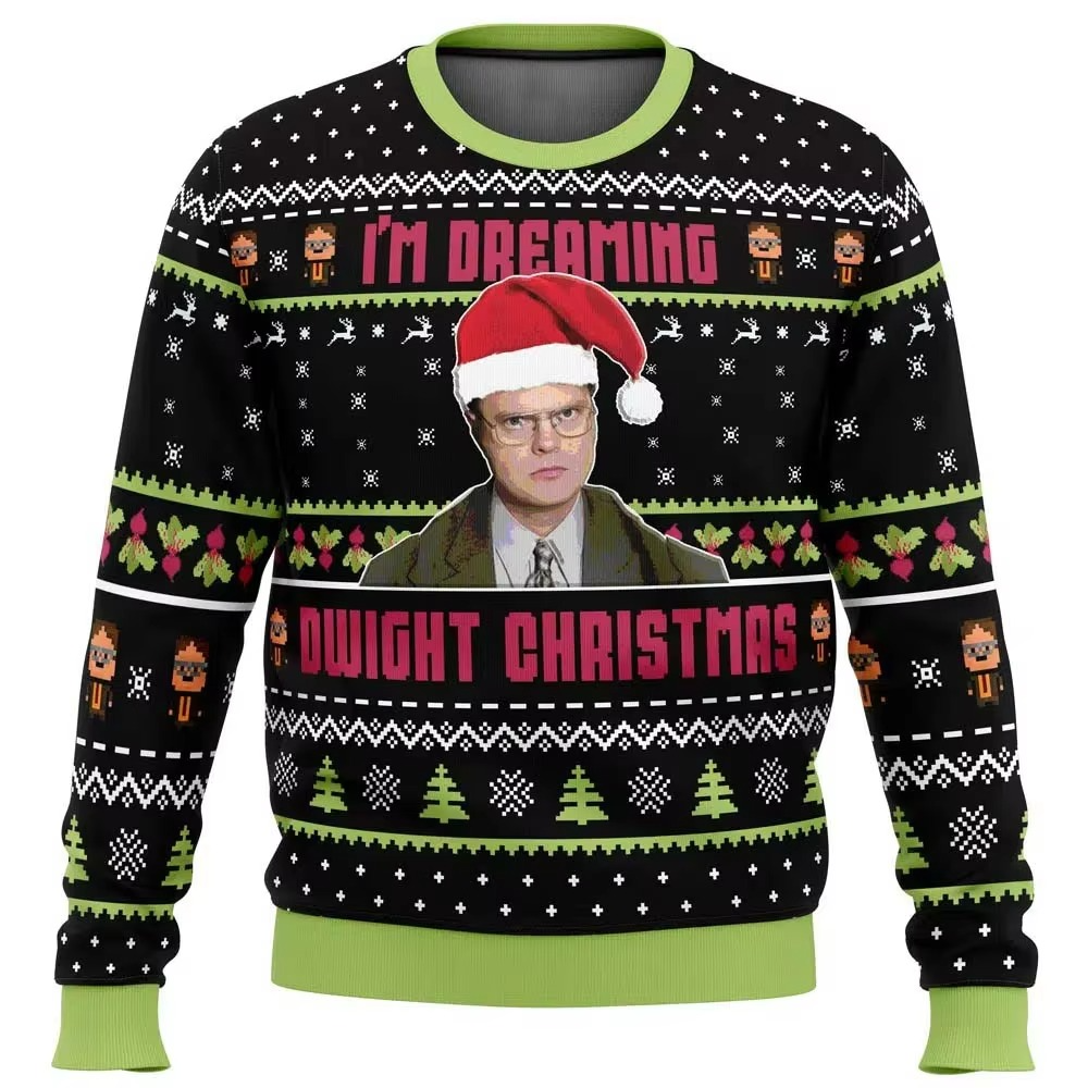 Cozy Holiday Oversized Sweatshirt for Men Women