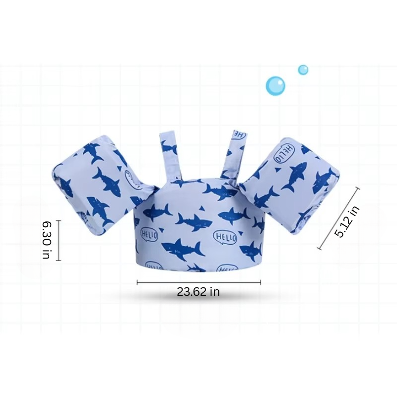 Baby Pool Float Swim Vest with Arm Bands