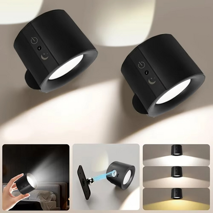 Portable LED Wall Light - Adjustable and Cordless