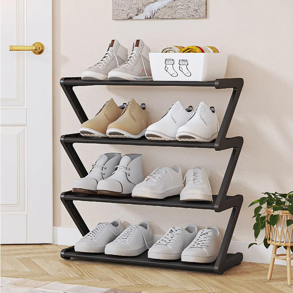Space Saving 4 Shelf Shoe Rack