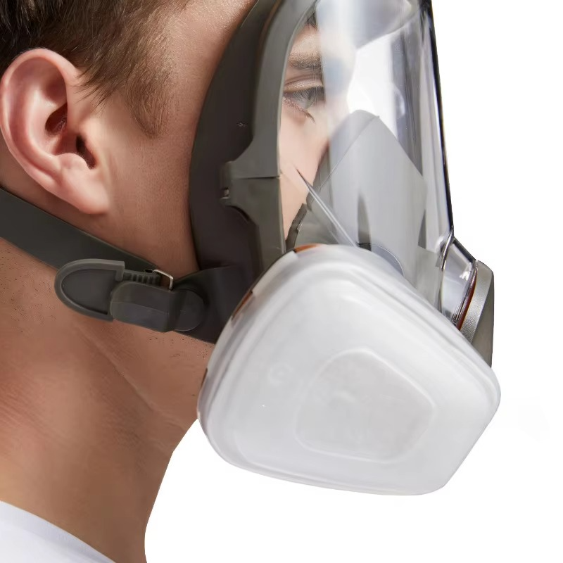 Premium Full Face Gas Mask with Fog Resistant Protection